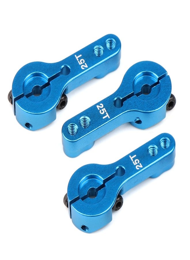 AIMROCK 3PCS 25T Aluminum Servo Arm Horn M3 Threads Steering Arms for 1/8 1/10 RC Car Truck Buggy Airplane - Image 1